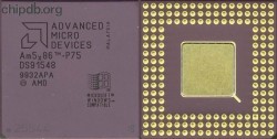 AMD Am5x86-P75 engraved  no N in corner