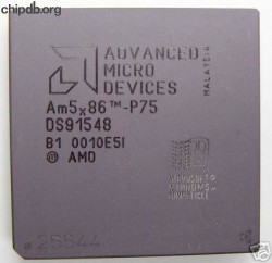 AMD Am5x86-P75 engraved rev B1