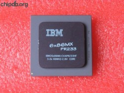 IBM 6x86MX PR233 6x86MX-CVAPR233HF blacktop