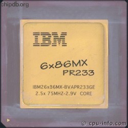 IBM 6x86MX PR233 6x86MX-BVAPR233GE