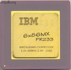 IBM 6x86MX PR233 6x86MX-CVAPR233GF