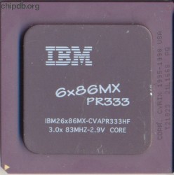 IBM 6x86MX PR333 6x86MX-CVAPR333HF
