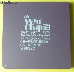 IDT Winchip C6-PSMF180GA