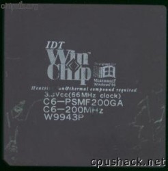 IDT WinChip C6-PSMF200GA diff logo 2