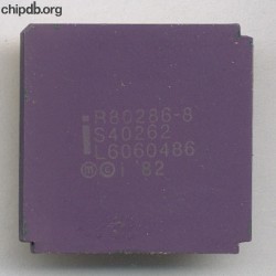 Intel R80286-8 diff print