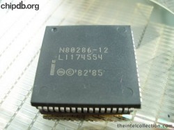 Intel N80286-12 82 85