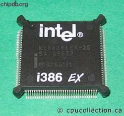 Intel KU386EX-25 Q8529 ES