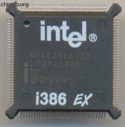 Intel KU80386EX25 TC