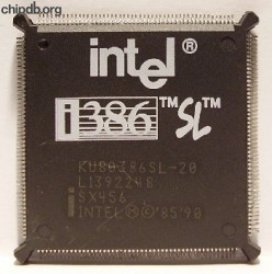 Intel KU80386SL-20 SX456