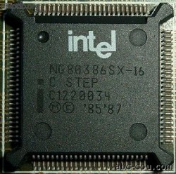 Intel NG80386SX-16 C STEP