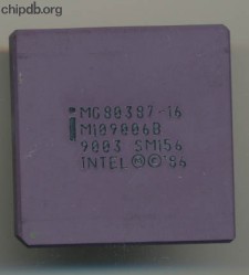 Intel MG80387-16 SM156