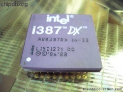 Intel A80387DX 16-33