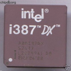 Intel A80387DX SZ677