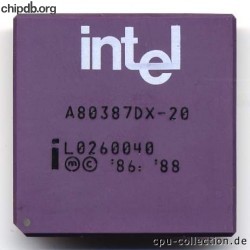 Intel A80387DX-20