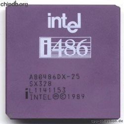Intel A80486DX-25 SX328