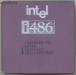 Intel A80486DX-25 SX308