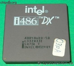 Intel A80486DX-50 SX710
