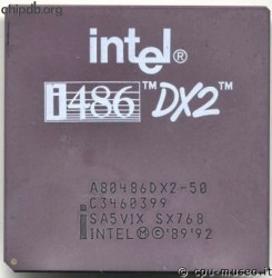 Intel A80486DX2-50 SX768