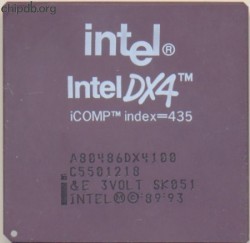 Intel A80486DX4100 SK051