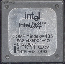 Intel FC80486DX4-100 SX876