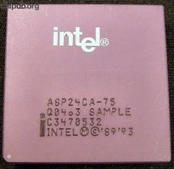 Intel 486 DX4-75 A8P24CA-75 Q0463 SAMPLE