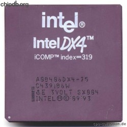 Intel A80486DX4-75 SX884