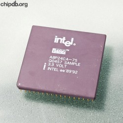 Intel 486 DX4-75 A8P24CA75 Q0457 ES no date code