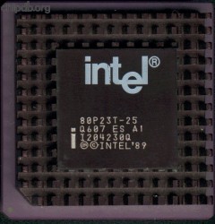 Intel 80P23T-25 Q607ES ES