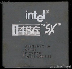 Intel A80486SX-16 SX431