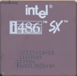 Intel A80486SX-20 SX406