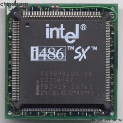 Intel KU80486SX-25 SX763