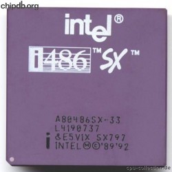 Intel A80486SX-33 SX797
