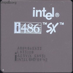 Intel A80486SX-33 SX931