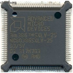 AMD NG80386SXLV-25