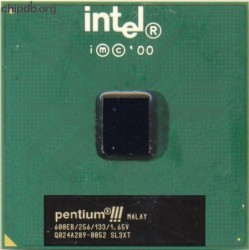 Intel Pentium III 600EB/256/133/1.65V SL3XT MALAY
