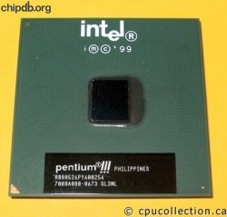 Intel Pentium III RB80526PY600256 SL3NL
