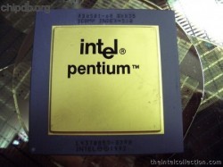 Intel Pentium A80501-60 SX835 no processor logo