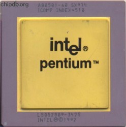 Intel Pentium A80501-60 SX974