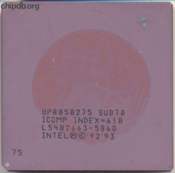 Intel Pentium BP8050275 SU070