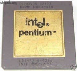 Intel Pentium PCPU3V75 SZ977