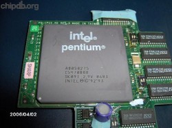 Intel Pentium A8050275 SK091 2.9V