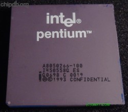 Intel Pentium A8050266-100 Q0698 ES