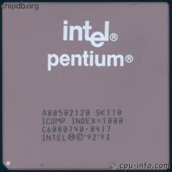 Intel Pentium A80502120 SK110