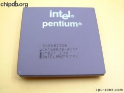 Intel Pentium A80502120 SY027 3.1V