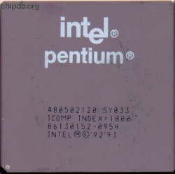 Intel Pentium A80502120 SY033