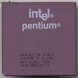 Intel Pentium A80502120 SY062