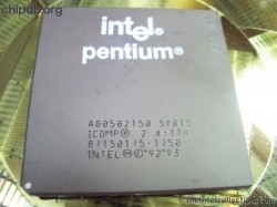 Intel Pentium A80502150 SY015 ICOMP2