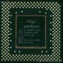 Intel Pentium FV80503166 SL27H
