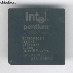 Intel Pentium GC80503CSM SL388
