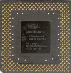 Intel Pentium FV80502-166 Q0949 ES